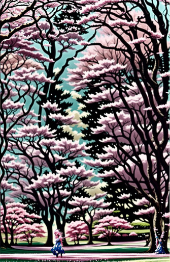 Pink Anime Wallpaper