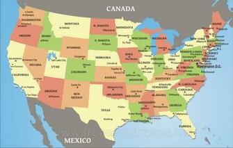 Map Wallpaper Mexico New