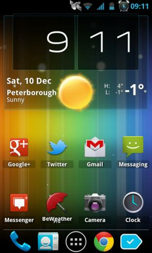Spectrum Ecco Il Live Wallpaper Di Android Ice Cream Sandwich