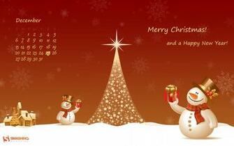 Christmas Snowman Desktop Pc And Mac Wallpaper