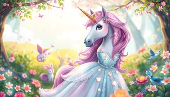 The Unicorn Princess Wallpaper