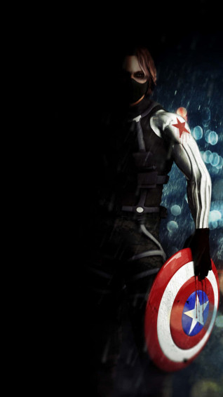 Bucky Barnes In The Marvel Universe Wallpaper
