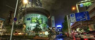 Wallpaper Japan Street Road Night