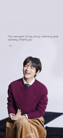 V Quotes Wallpaper Kim Taehyung Quote
