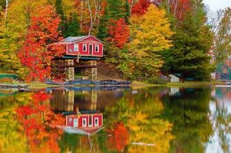 Vermont In The Fall Wallpaper X