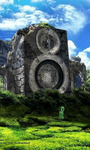 Bigger Minecraft Live Wallpaper For Android Screenshot