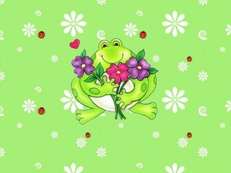 Cute Frog Wallpaper