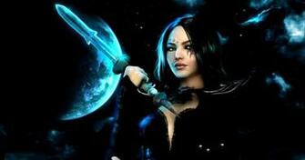 Girl Fantasy Black HD High Definition Wallpaper