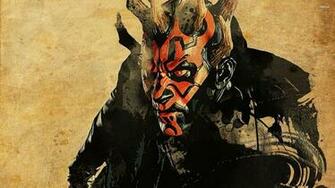 Darth Maul Wallpaper Digital Art