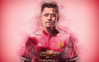 Wallpaper Alexis Sanchez 4k Artwork Football Stars
