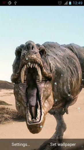 Dinosaurs Live Wallpaper Android Apps And Tests Androidpit