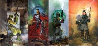 Star Wars Bounty Hunters Fett By Masterbarkeep Fan Art Wallpaper