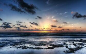 Wallpaper Akumal Beach Mexico Dawn Landscapes
