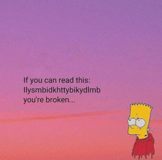 Bart Simpson Aesthetic Wallpaper