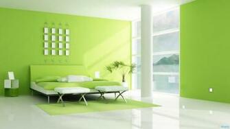 3d Home Wallpaper Green For Desktop