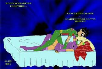 Pin Robin And Starfire Teen Wallpaper Photo