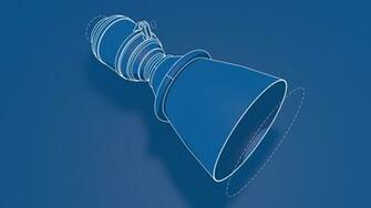 Merlin Combustion Chamber And Nozzle Wallpaper Spacexlounge