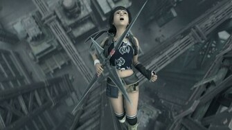 Mystery Wallpaper Final Fantasy Vii Advent Children Yuffie