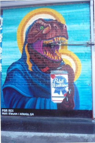 Pabst Blue Ribbon Rex By Butt Dumpling