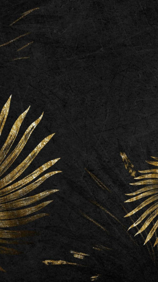 Dare To Stand Out From The Crowd With A Black And Gold Wallpaper