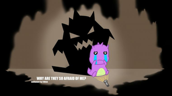Wallpaper Cute Monster O2 By Tirish Customization Vector