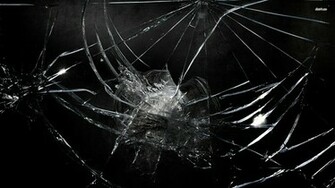 Broken Black Glass Desktop Background For HD Wallpaper Wall