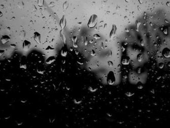 Monochrome Raindrops Depressive Wallpaper Wallbase Cc