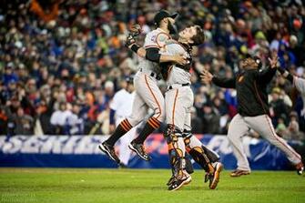 Andrew Potter Photo San Francisco Giants Win World Series