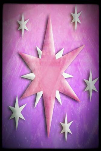 Twilight Sparkle Cutie Mark Wallpaper By Bubbly Storm