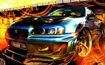 Cool Car Wallpaper With Animated Race 4d