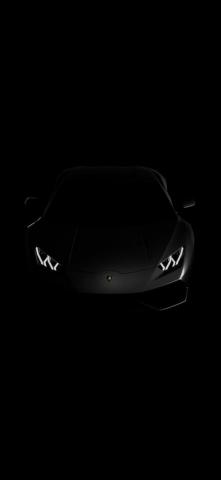 Lamborghini Dark iPhone X Wallpaper