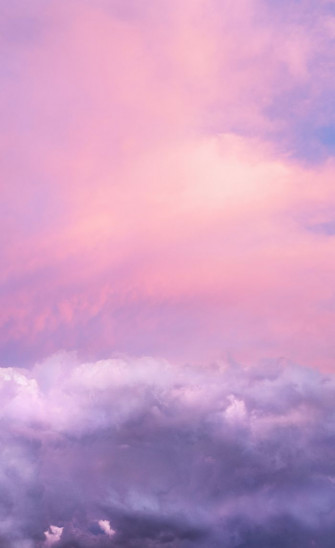 Aesthetic Purple Sunset iPhone Wallpaper HD