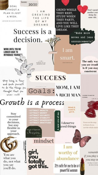 Inspiring Vision Board Wallpaper Ideas To Manifest Your Dreams
