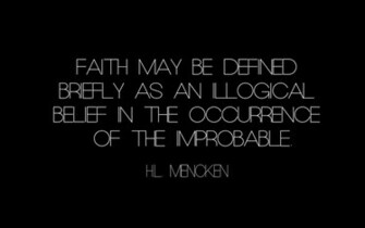 Faith Text Quotes Atheism H Mencken Wallpaper Background