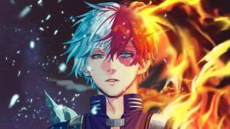 Cute Todoroki Wallpaper