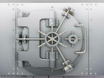 Wallpaper Safe Door Metal Lock Desktop In