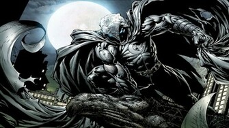 Wallpaper Moon Knight Marvel Comics HD Desktop