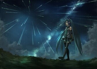 Meteor Shower Wallpaper