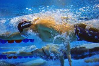 Photo Swimmer Competition Olympics Image On
