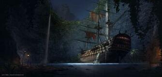 Making Of Pirate S Den 3d Paint Over Stay In Wonderland