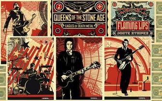Rock Inspired Obey Giant Wallpaper I Put Together From Their Posters
