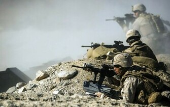 Soddaty Wapens Afghanistan Wallpaper
