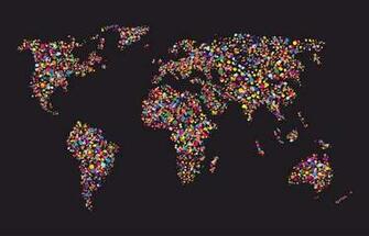 Custom Wallpaper Our Totally World Map Murals Bring The