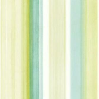 Fresh Green Stripe Wallpaper