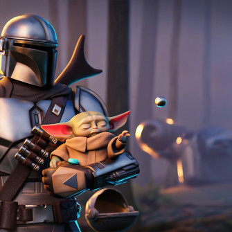 Disney The Mandalorian Fortnite 4k iPad Air HD