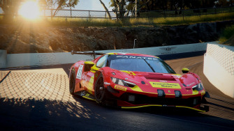 Assetto Corsa A Serious Car Taking Corner On Very