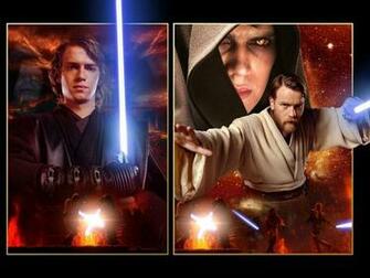 Anakin Skywalker Vs Obi Wan Kenobi Wallpaper And