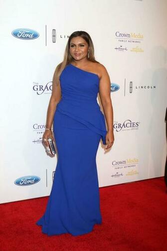 Mindy Kaling 41st Annual Gracie Awards Gala Gotceleb