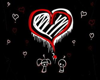 Emo Wallpaper Love Cute