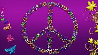 Flor Hippie Wallpaper
